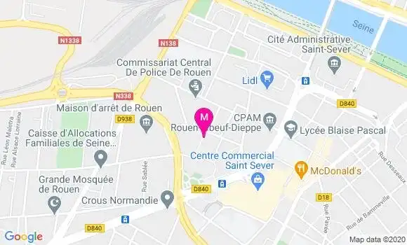 Localisation Dr Audrey Lecoq Arnaud
