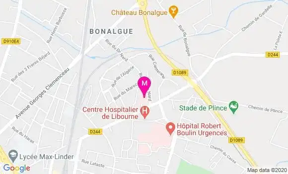 Localisation Dr Grégoire Dauplat