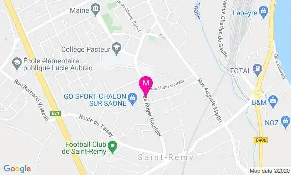 Localisation Dr Guillaume Fleury
