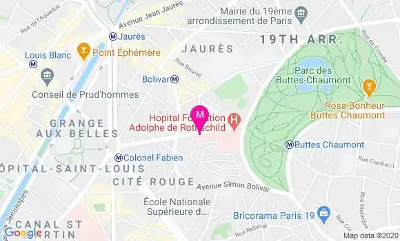 Localisation Dr Sophie Stephan