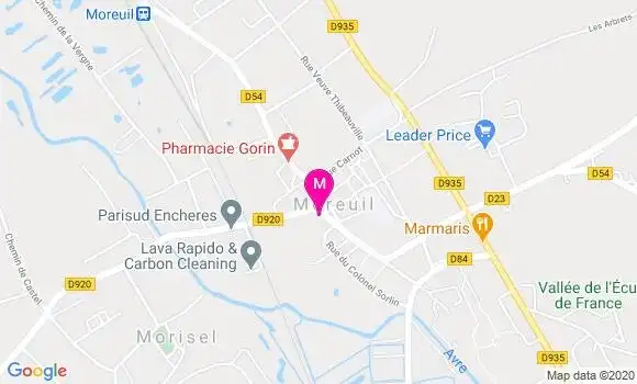Localisation Dr Mylene Legros