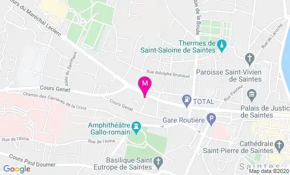 Localisation Dr Jean Maurice Doutey