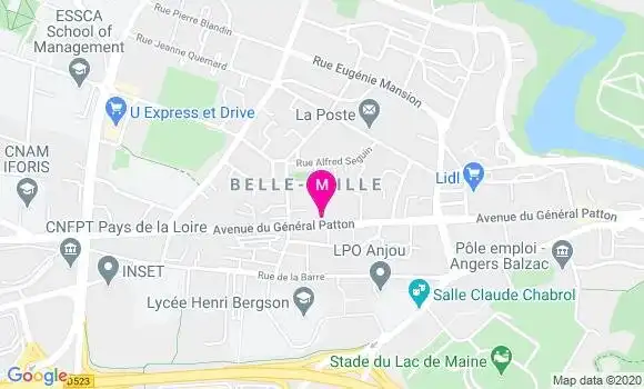 Localisation Dr Alexis Margottin