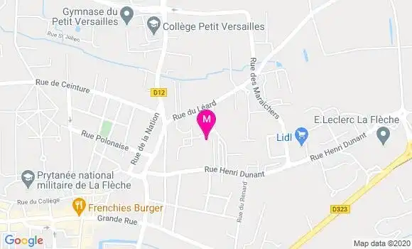 Localisation Dr Gabriel Laviole