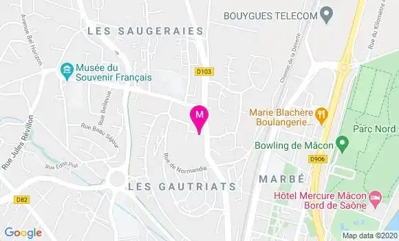 Localisation Dr Maxence Besson
