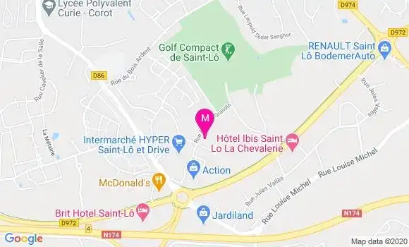 Localisation Dr Rachid Tahiri Joutei Hassani