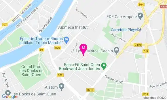 Localisation Dr Lea Benoudis