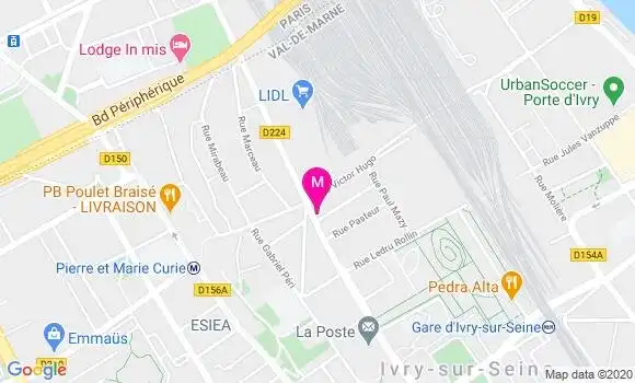 Localisation Dr Luminita Bonyhay