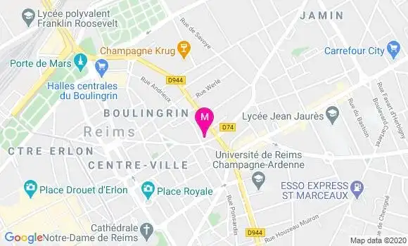 Localisation Dr Laetitia Percebois Macadre
