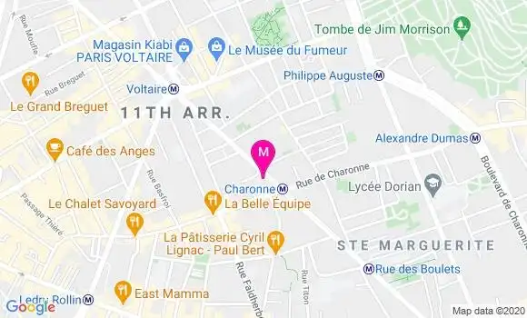 Localisation Dr Xavier Meunier