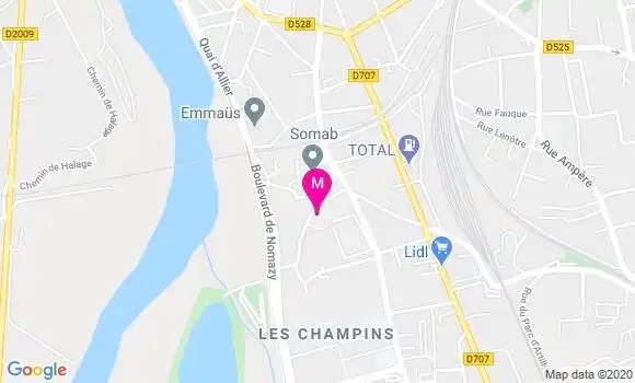 Localisation Dr Pascale Dumontier