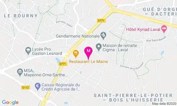Localisation Dr Jean Louis Trian