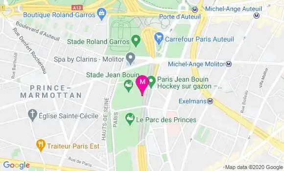 Localisation Dr Fabrice Gaudot
