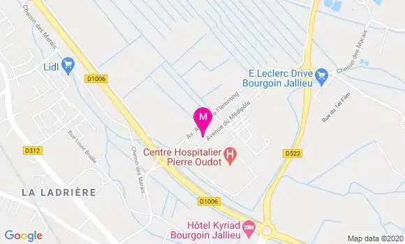 Localisation Dr Lauriane Depaepe