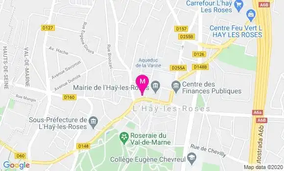 Localisation Dr Magali Meyer Jamy