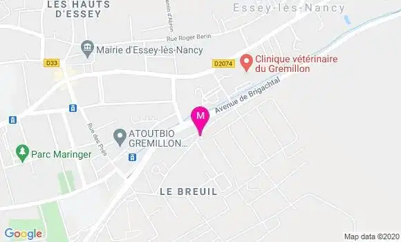Localisation Dr Alexandre Oliver
