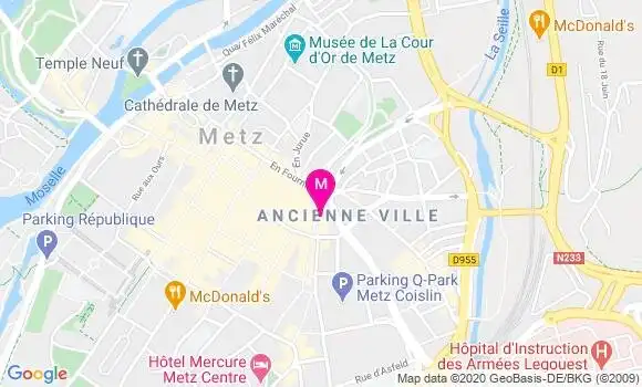 Localisation Dr Laure Rivail Eloy