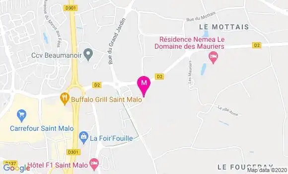 Localisation Dr Genevieve Boudry