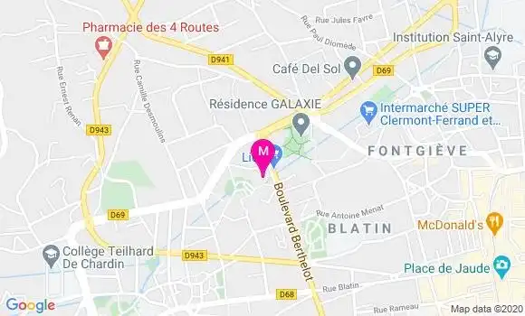 Localisation Dr Nicolas Barber Chamoux