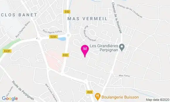 Localisation Dr Laura Marty