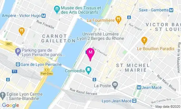 Localisation Dr Carine Vergnes Rovel