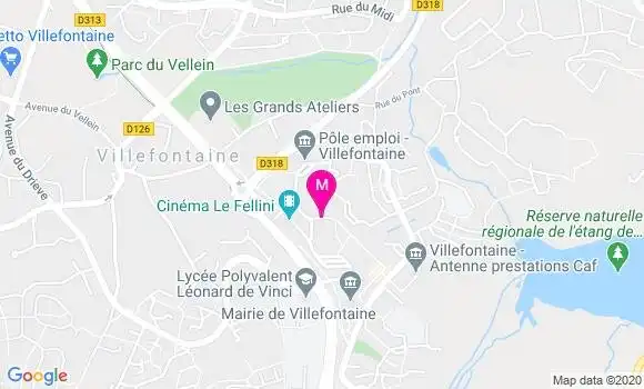 Localisation Dr Aurelie Guyennon