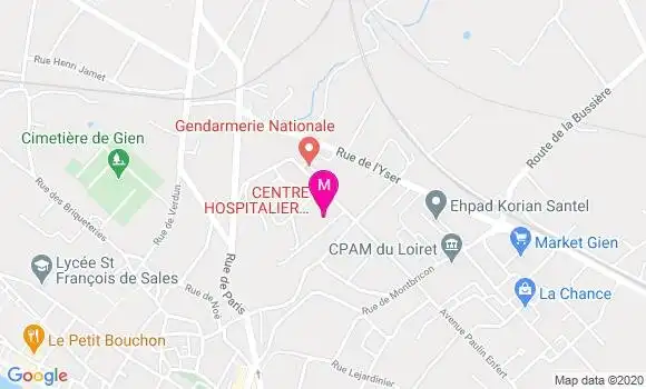 Localisation Dr Regine Aurelie Ntengtang