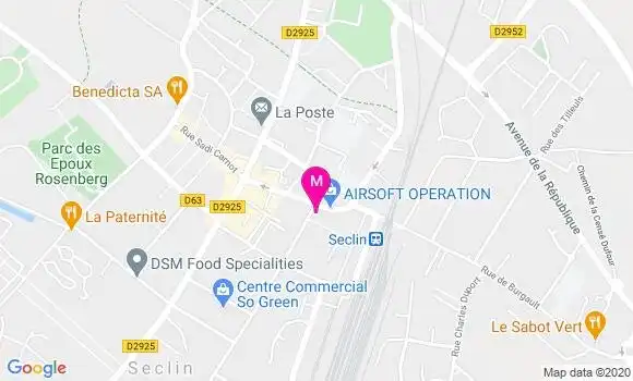 Localisation Dr Julien Potier