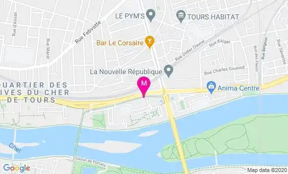 Localisation Dr Jean Francois Sauze