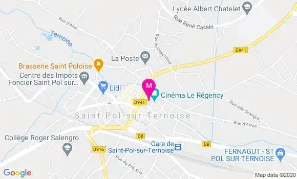 Localisation Dr Benoite Catimel