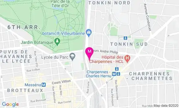 Localisation Dr Johanna Benhamou