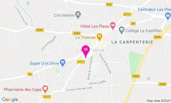 Localisation Dr Mathieu Bansard