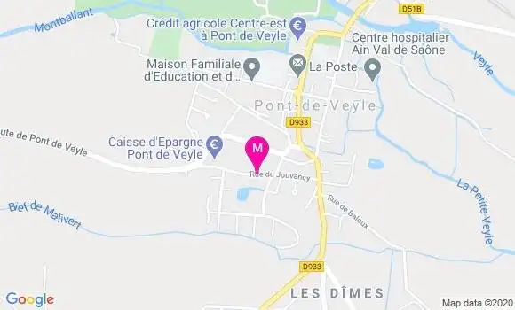 Localisation Dr Bruno Martin