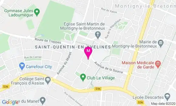 Localisation Dr Amina Benabbou