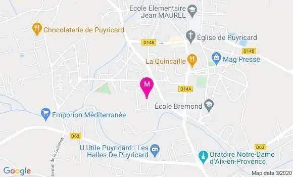 Localisation Dr Carine Gaudibert