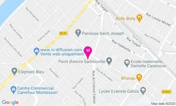 Localisation Dr Beatrice Tollemer