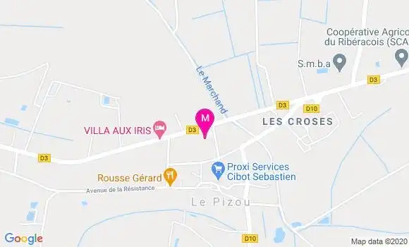 Localisation Dr Catherine Monnin