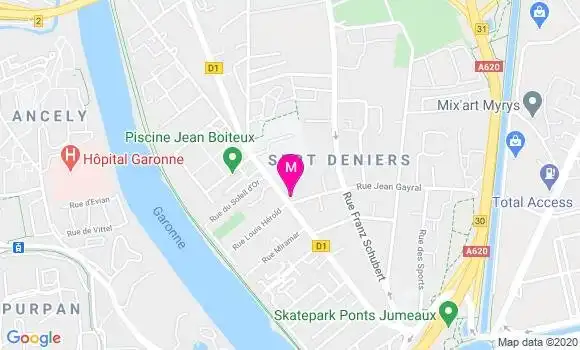 Localisation Dr Maryline Gosse