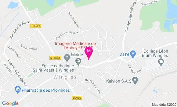 Localisation Dr Caroline Hancart Destee