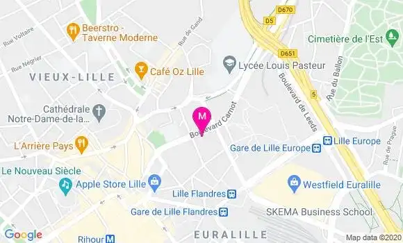 Localisation Dr Nicolas Corbisier