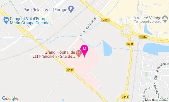 Localisation Dr Estelle Wafo