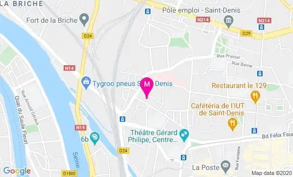 Localisation Dr Pascal Roux