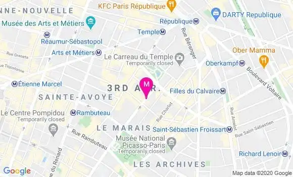 Localisation Dr Bertrand Matteoli