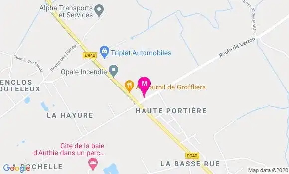 Localisation Dr Gregoire Vasseur