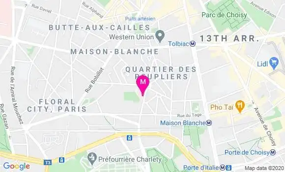 Localisation Dr Delphine Zeitoun Eiss