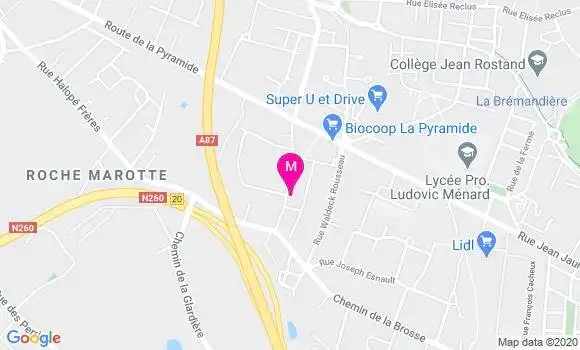 Localisation Dr Maude Maze