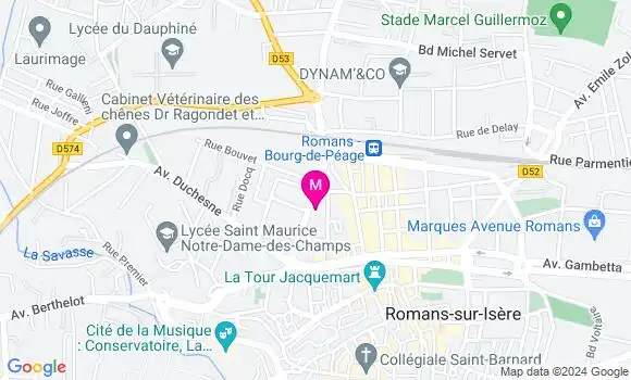 Localisation Dr Guillaume Hajost