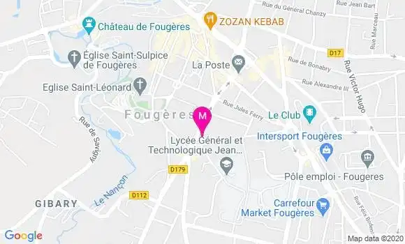 Localisation Dr Caroline Seghir