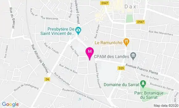 Localisation Dr Alain Brachet