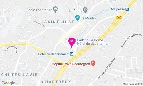Localisation Dr Vanessa Hiblot
